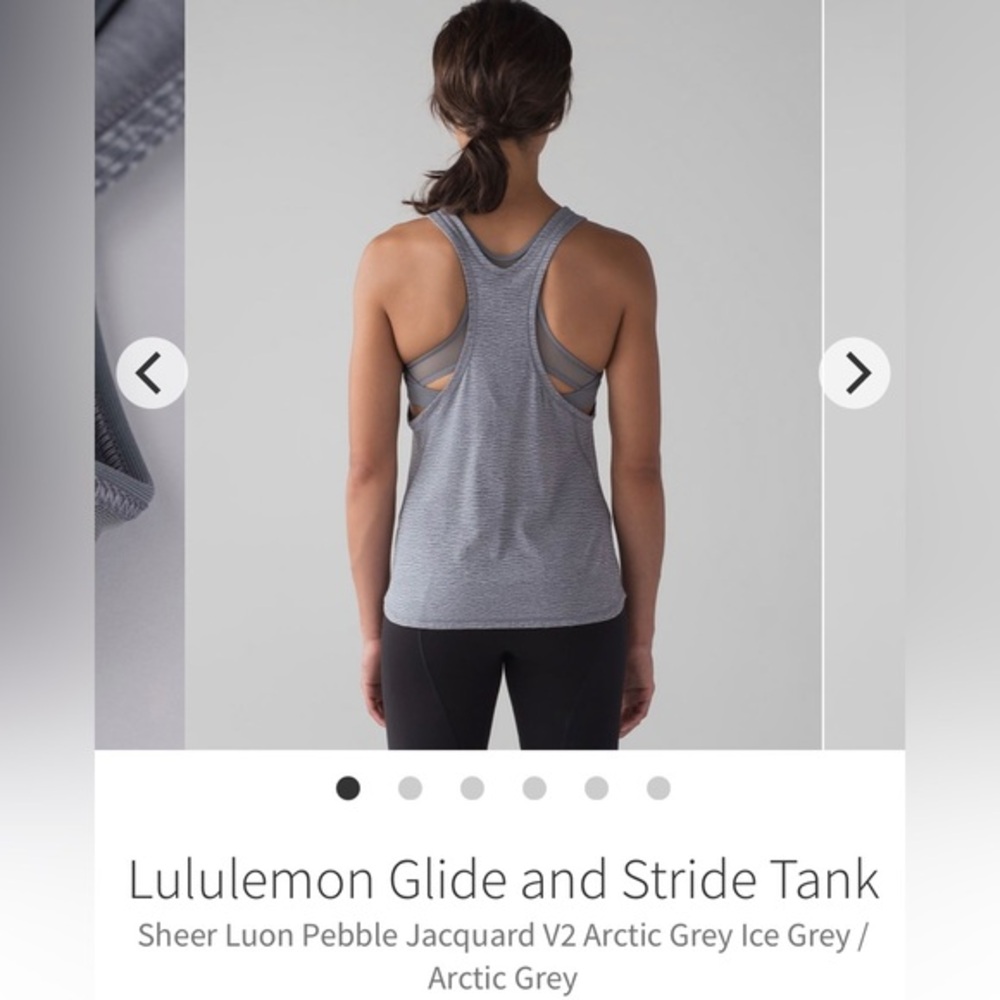 Lululemon Glide and Stride Tank Top